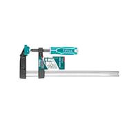 Total Tools - Sergent de serrage | 300x80mm | Force de serrage maximale de 270 kg | Avec levier de déverrouillage automatique | Pour les travaux de menuiserie | Pour contenir des pièces