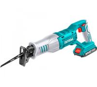 Total TRSLI1151 Scie sabre, 20V Li-Ion, 2 lames, sans batterie ni chargeur