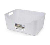 Totalcadeau Panier multi-usages - Blanc