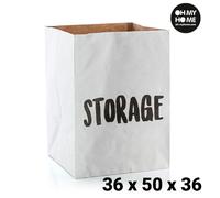Totalcadeau Sac en papier avec cordon - Multicolore