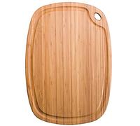 Totally Bamboo BA202228 Planche à découper Greenlite avec rigole en bambou compatible lave-vaisselle 52 x 37 cm