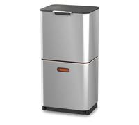 Joseph Joseph – Poubelle de cuisine tri sélectif TOTEM Max 60 L Inox