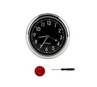 TOTMOX Horloge de Voiture, Montre Analogique à Quartz Lumineuse, Mini Horloge Autocollante de Poche Universelle Cars Quarz Horloges Montre de Tableau de Bord pour Voiture Bateau Vélo Maison