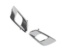 TOTMOX Poignée de portière intérieure de voiture, 1 paire de poignées de tirage argentées, poignées de porte intérieure de voiture compatibles avec Ford Ranger T6 2012-2021