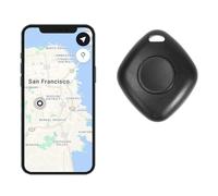 TOTMOX Smart Bluetooth Tracker & Key Finder, Dispositif de localisation de vec application, suivi GPS pour enfants, clés, bagages, contrôle APP compatible iOS Android, lot de 1, blanc