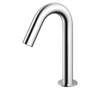 TOTO, Robinetterie de salle de bains, Bec déverseur automatique, rond, bas, eau froide, 2 l/min, saillie 115mm, Auto Function, Ecoca