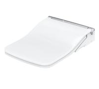 TOTO SW Washlet, abattant de WC multifonctionnel, design carré, 391x579x108mm, CleanCase, lunette sans soudure, TCF803CG