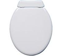 Toto WC siège de spécification Olfa Universal avec couvercle 7200001 avec Rueckbrett, charnière en acier inoxydable, blanc