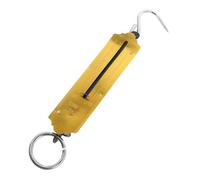 Totority 2 Pièces Balance Suspendue à Ressort, Balance à Bagages Mécanique, Métal, Or, 50 Kg/110 Lb, Mesure Précise, pour Poisson et Produits, Usage Extérieur et Agricole