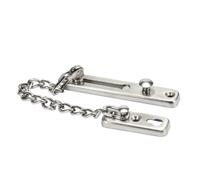 Totority Chaîne de Sécurité Porte Acier Inoxydable avec Loqueteau Limiteur de Porte Blindée Verrouillage Sécurisé avec Chaîne Épaisse pour Maison et Hôtel Protection Anti-effraction