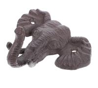 Totority Crochet Mural Robuste et Facile à Installer Forme Animal Éléphant Vintage en Fer Forgé pour Décoration Intérieure du Salon ou Chambre