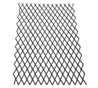 Totority Grille de Cuisson au Barbecue 25 X 40 CM en Acier, Maillage Serré avec Réceptacle à Braises, Compatible avec Foyer Intérieur et Environnements Commerciaux