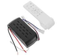 Totority Kit de Télécommande pour Ventilateur de Plafond 6 Vitesses, Contrôle sans Fil de la Vitesse, Compatibilité Universelle, Télécommande pour Ventilateur de Plafond, Plusieurs Styles