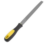 Totority Lime Plate à Affûter, Fichier Plat, Acier à Outils au Carbone, Dents Grossières, avec Poignée, pour Meulage et Polissage du Métal Couleur Aléatoire