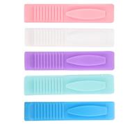 Totority Ouvre-ampoules et ouvre-bouteilles en ABS, lot de 5 pièces multicolores, outils portables pour usage médical professionnel, adaptés aux flacons en verre, pour personnel soignant