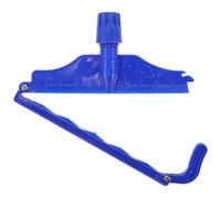 Totority Pince Amovible Bleue pour Tête de Balai à Franges Détachable | Plastique, Fixation Sûre et Retrait Facile, Lavable, pour Tête de Balai sur Sols en Bois
