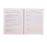 Totority Planificateur de Nettoyage Listes Précises en Papier pour Adultes et Support de Productivité Carnet sans Date pour Bureau et Studio