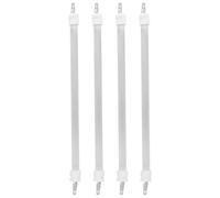 Totority Tube Chauffant Quartz Infrarouge 4 Pièces 27 CM pour Chauffage Électrique Remplacement Bobine Poêle Électrique