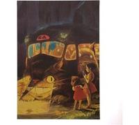 Totoro Anime Poster Studio Ghibli Hayao Miyazaki Movie Wall Sticker - 50,5 x 35 cm (Style 19) G