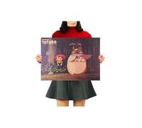 Totoro My Neighbor Poster Hayao Miyazaki Anime - 51.5 x 36 cm (Style 41)