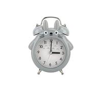 Totoro Night Réveil Lumineux Réveil Double Cloche Réveil Gris