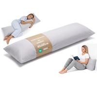 Totsy Baby Coussin de Grossesse pour Dormir 145 cm - traversin Plat ou Oreiller de Corps Coussins maternité et d’Allaitement idéal pour Femme Enceinte oreillers Long et Confortable Oeko-Tex
