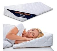 Totsy Baby Coussin de Lecture pour Lit & Triangulaire Tête de Lit 45x140 cm - Oreiller Anti Reflux Rehausseur Matelas Adulte - Housse Lavable Öko-Tex