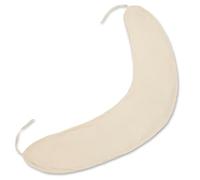 Totsy Baby Housse de Coussin de Soutien 190 cm Coussin de positionnement Adulte - Long Coussin de Relaxation pour Lire et s'adosser soutient Le Dos et Les Jambes Housse Amovible Zip Beige Oeko-Tex