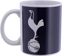 Tottenham Hotspur Tasse en plastique pour homme Tottenham, bleu marine et blanc, 1 paquet de Royaume-Uni