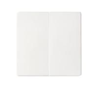 TOUCHE DOUBLE INT/COMMUTATEUR BLANC MAT SIMON 82 CONCEPT