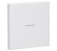 Touche simple avec viseur LS blanc mat (référence : JUNG LS990KO5WWM)