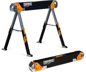 ToughBuilt | C700 1 x paire de tréteaux de construction pliants avec une capacité de charge de 1180 kg