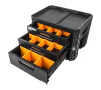 TB-B1-D-73 Coffre à outils empilable 3 tiroirs IP65 noir