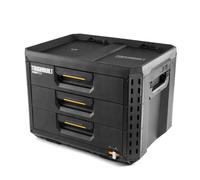 Toughbuilt StackTech XL - Boîte à outils 3 tiroirs - Noir