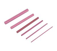 TOUISEDGI Lot 6 Pierres À Aiguiser pour Couteaux, 3000 Grains Rubis, Polissage À L'Huile, Pierre À Aiguiser, Pierre À Aiguiser, pour Aiguiser Les Gouges Ou la Plupart Des Outils Coupe À Lame Mét