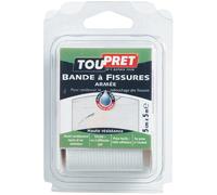 Toupret Bande à fissure armée - 5 m x 50 mm