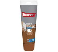 TOUPRET Enduit lissage bois en pâte - Intérieur et extérieur - 330 g - Blanc