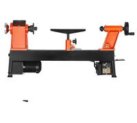 Tour à bois, 1 CV, établi 12 x 18 pouces, vitesse de rotation de la broche 0-3800 tr/min, CE, poids net 30,5 kg