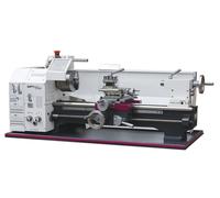 Tour à métaux d'établi hauteur des pointes 125 mm entre-pointes 550 mm alésage 26 mm 0,75 kW 230V 6 vitesses Optiturn TU2506 230V