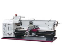 Tour à métaux d'établi hauteur des pointes 125 mm entre-pointes 550 mm alésage 26 mm 0,75 kW 400V 6 vitesses Optiturn TU2506 400V