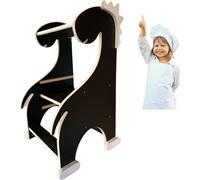 Tour d'apprentissage montessori motif dinosaure noir