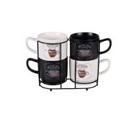 Tour de 4 mugs Mocha 39 cl