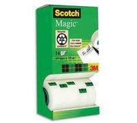 Tour de 8 rouleaux Scotch Magic 810 dont 1 gratuit 19 mm x 33 m G