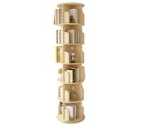 Tour De Bibliothèque Rotative, Support De Rangement For Bibliothèque Tournante À 6 Couches, Support De CD En Bois Sur Pied For Petit Espace For Chambres À Coucher, Salons, Salles De Jeux ( Size : 6 ti
