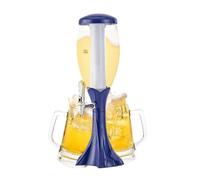 Tour de boisson, distributeur d'eau de distributeur de bière de table | Distributeur de whisky de tube de glace pour la maison d'accessoires de bar à thé glacé limonade eau margarita alcool boisson