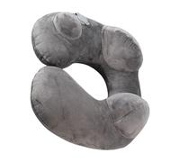 Tour de Cou Gonflable | Tour de Cou Gonflable Voyage en Avion | Pochette de Rangement Incluse Appui-tête d'avion pressé manuellement avec Housse Lavable pour la en Voiture, croisière, Voyage en