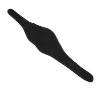 Tour de Cou Magnétique Noir en Fibre Sbr, Protège-nuque de Protection | Usage Voyage, Léger et Souple, Soutien Relaxant Zone Cervicale, Finition en Tissu Ok