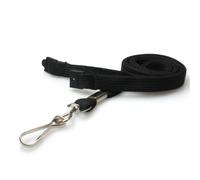 Tour de cou plat 10 mm Noir - Pack de 100
