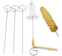 Tour de Pomme de Terre Coupeur, Spirale Twister de Pommes de Terre, Coupeur de Tour de Pomme de Terre, Coupe-Spirale pour Tour de Pommes de Terre, Barbecue, Frit, Rassembler, Fête, Camping, Cuisine