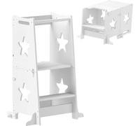 Tour d'observation enfant tour d'apprentissage enfant structure trapšŠzo?dale 60 x 44,5 x 86 cm blanc